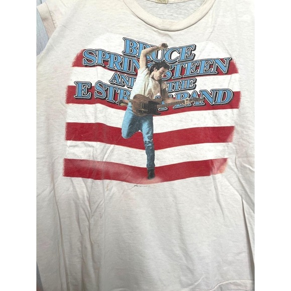RARE Vintage Bruce Springsteen & E Strands tour  TShirt  Unisex XL Tank top - Picture 1 of 6